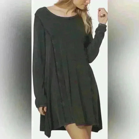 Rip Curl Womens Margeaux Viscose Dress Charcoal Size S‎ - Picture 9 of 10